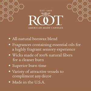 Root Candles Honeycomb Traveler Beeswax Blend Scented Candle, 4-Ounce, Crisp Linen Sky