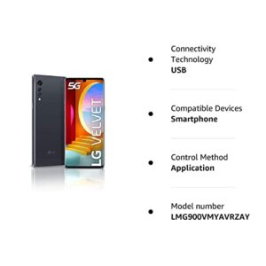 LG VELVET 5G UW for Verizon (Renewed)