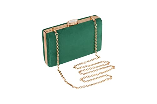 BENCOMOM gold clutch, gold clutch purses for women evening Bridal Prom Handbag shoulder bag Wedding gold Purse Party Bag