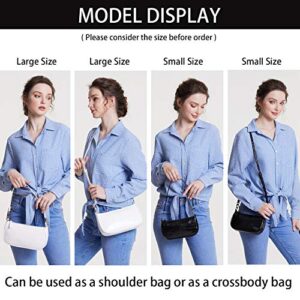 lapsting Shoulder Bag for Women Small Y2K Bags Clutch 90S Purse Crossbody Purses White Trendy Fashion Mini