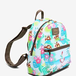 Loungefly Disney Moana Pua Hei Hei Kakamora Floral Mini Backpack