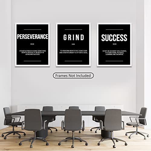 Motivational Wall Art Bedroom Wall Art Decor Inspirational Wall Art for Living Room Pictures for Bedroom Wall Decor Office Wall Decor，Positive Quotes & Sayings Posters (Set of 6, 8X10in, UNFRAMED)