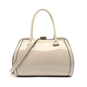 mkf collection satchel shoulder bags for women – handbag purse -lady fashion crossbody pocketbook bone