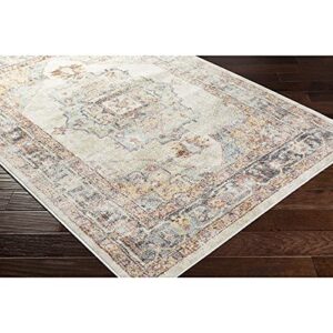 Artistic Weavers Solk Vintage Medallion Area Rug,7'10" x 10'3",Khaki