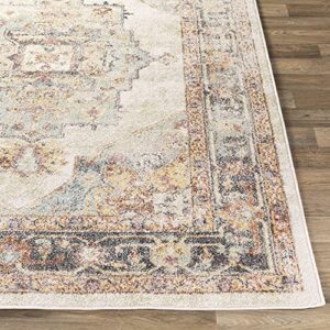 Artistic Weavers Solk Vintage Medallion Area Rug,7'10" x 10'3",Khaki