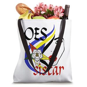 Order Of The Eastern Star OES Ring Sisterhood Sistar Diva Tote Bag