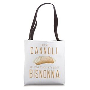 cannoli be one best bisnonna italian dessert lover idea tote bag