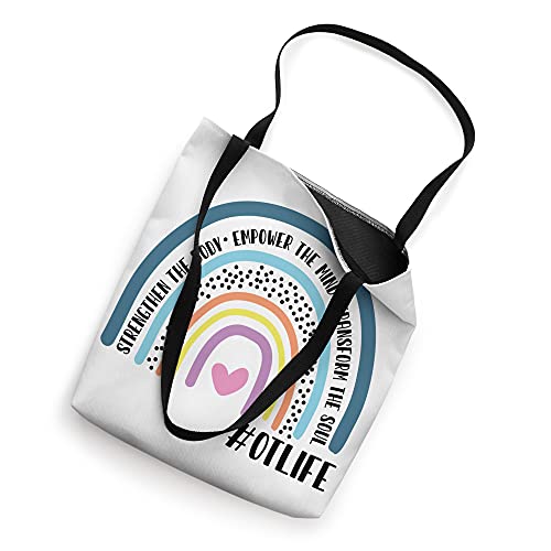 Occupational Therapist Rainbow Strengthen The Body Tote Bag