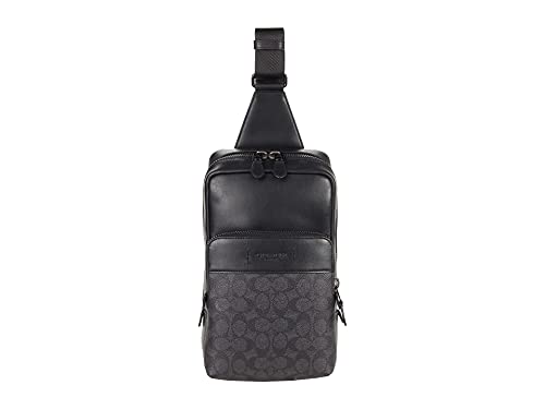 COACH Signature Gotham Pack Ji/Charcoal/Black One Size