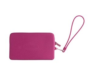 havaianas clutch, fushia