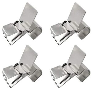 pscco 4pcs rug clips stainless steel wire back rug clips special carpet clip