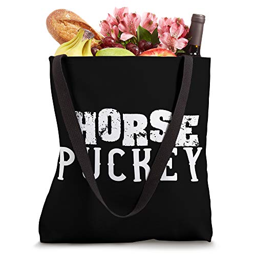 Southern Mom Cuss Word Gift Funny Saying Horse Puckey Tote Bag