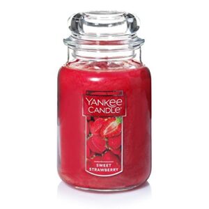 Sweet Strawberry Large Jar Candle,Fresh Scent