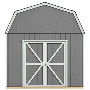 Handy Home Products Braymore 10x10 Do-It-Yourself Wooden Storage Shed