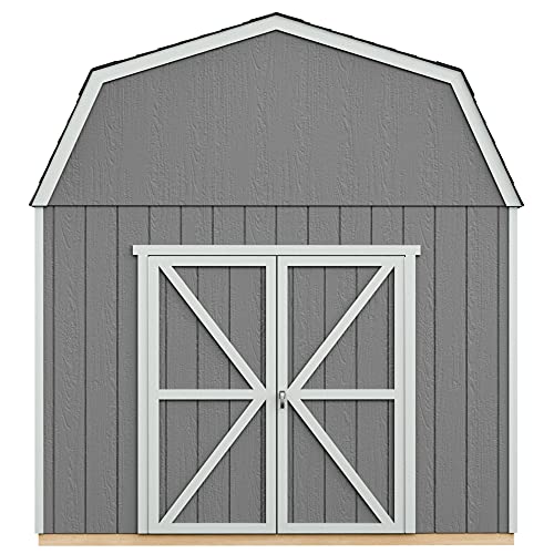 Handy Home Products Braymore 10x10 Do-It-Yourself Wooden Storage Shed