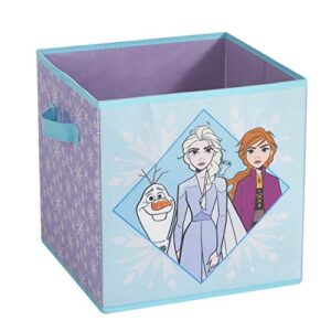 disney frozen 2 pack collapsible storage 11.5″ cubes with led lights