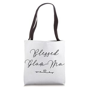 blessed glam-ma tote bag