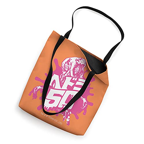 Godzilla Hedorah 50th Anniversary Japanese Logo - Orange Tote Bag