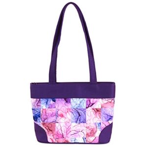donna sharp abby tote handbag in mystic – great for travel and special outings
