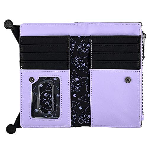 Loungefly Sanrio Hello Kitty Kuromi Cosplay Flap Wallet