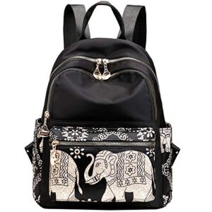 van caro women girls mini elephant backpack small backpack school bag bookbag casual daily travel daypack