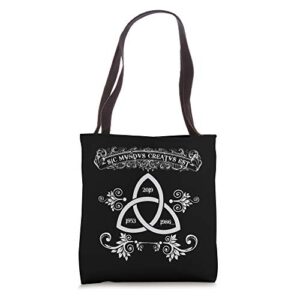 DARK Sic Mundus Creatus Est Tote Bag