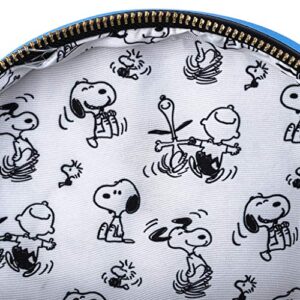 Loungefly Peanuts Snoopy Doghouse Faux Leather Womens Mini Backpack Purse