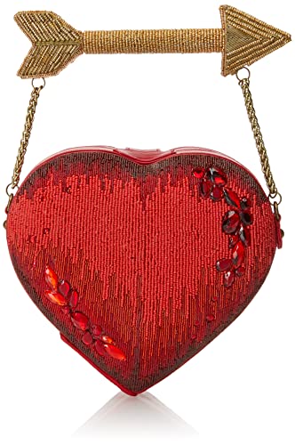 Mary Frances Fall in Love Top Handle Handbag, Red