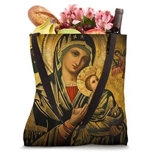 Our Lady of Guadalupe Virgin Mary Catholic Mexico Church Tote Bag