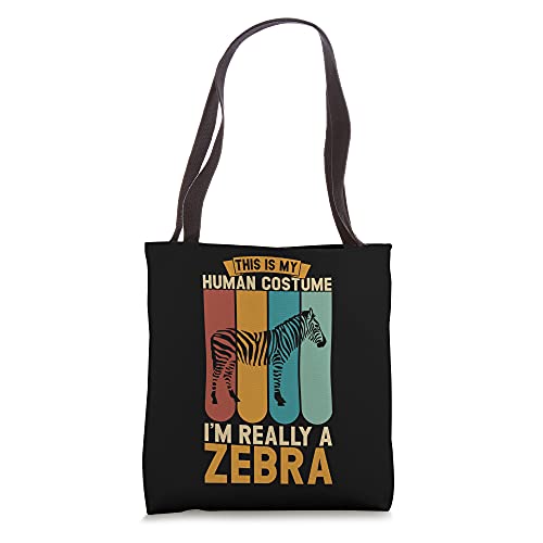 This is my human costume i'm really a zebra Tote Bag