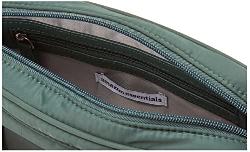 Amazon Essentials womens Seeca crossbody bag, Deep Green, One size US