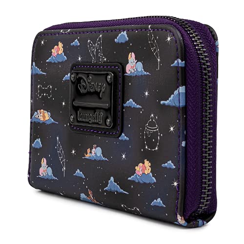 Loungefly Disney Character Animals Cloud Dreams Zip-Around Faux Leather Wallet