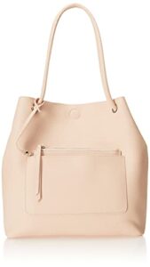 amazon essentials womens joela shoulder bag, blush, one size us