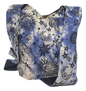 original collections celestial cross body shoulder bag purse in blue