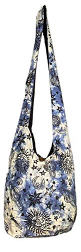 Original Collections Celestial Cross Body Shoulder Bag Purse in Blue