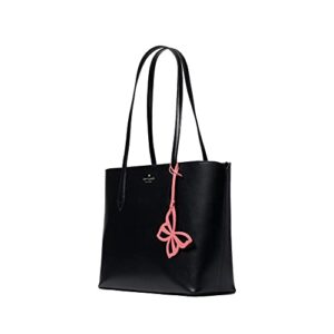 Kate Spade New York Marlee Large Leather Tote (Black/Pink)