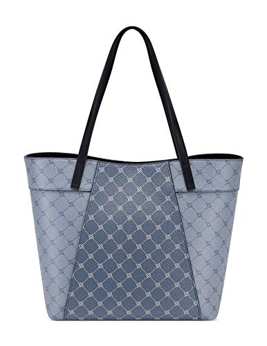 NINE WEST Sunnyside Jet Set Tote, Denim Logo