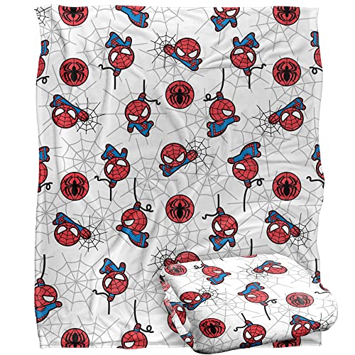 Marvel Spiderman Kawaii Silky Touch Super Soft Throw Blanket 50" x 60"