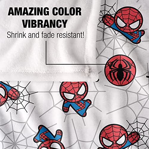 Marvel Spiderman Kawaii Silky Touch Super Soft Throw Blanket 50" x 60"