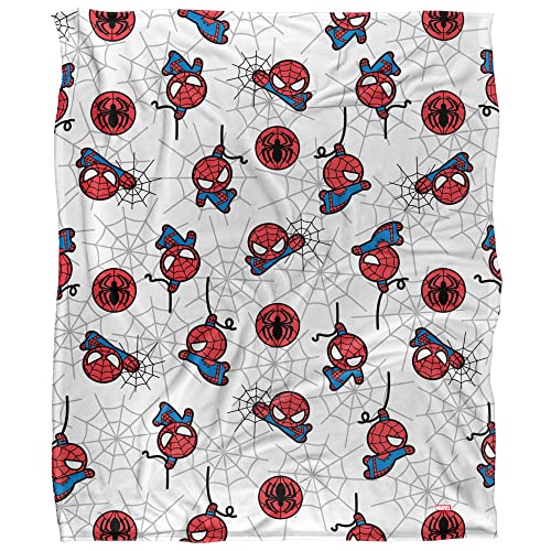 Marvel Spiderman Kawaii Silky Touch Super Soft Throw Blanket 50" x 60"