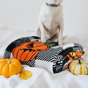 Pumpkin Happy Halloween Throw Blanket (50" x 60")