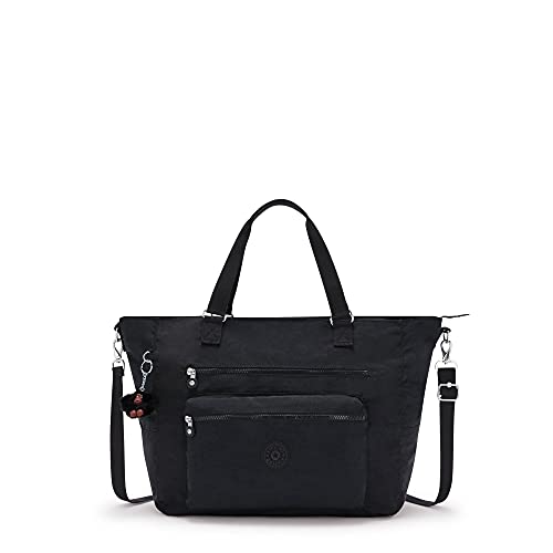 Kipling Isaac Tote Bag Black Tonal