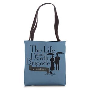 gilmore girls the life and death brigade tote bag