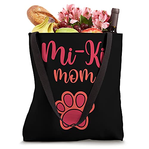 Mi-ki Dog Lovers Mi-ki Mom Miki Owners Love Mi-ki's Tote Bag