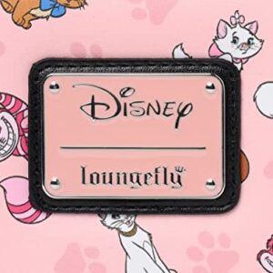 Loungefly Disney Cats Wallet Zip Around Clutch Faux Leather