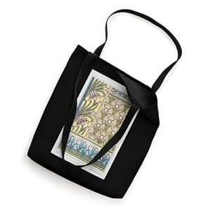 French Nouveau Art Iris Plant Maurice Pillard Verneuil Tote Bag