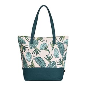 ecoright large tote bag for women for travel, work, beach | waterproof & eco friendly