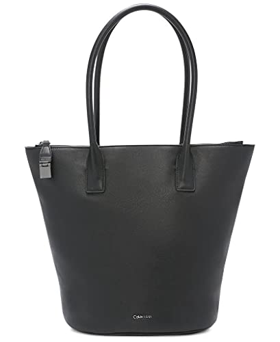 Calvin Klein Modern Essentials North/South Organizational Tote, Black