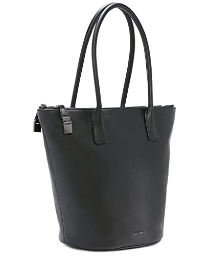 Calvin Klein Modern Essentials North/South Organizational Tote, Black