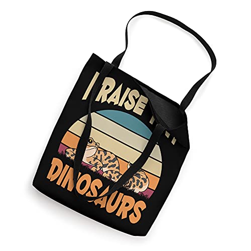 I Raise Tiny Dinosaurs Funny Lizard Pet Animal Leopard Gecko Tote Bag